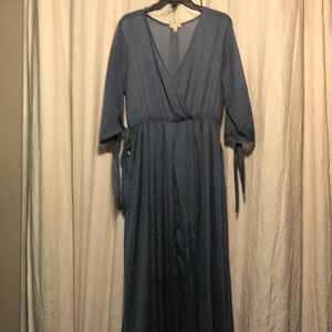Chiffon maxi dress